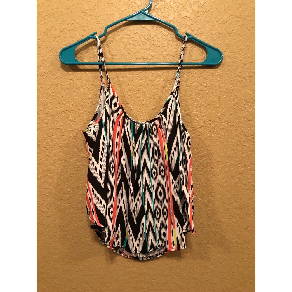 Aztec Flow Cropped Tank